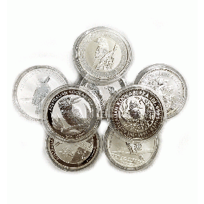1 oz Silver Perth Mint Kookaburra Coins