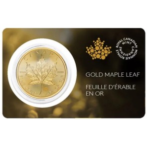 1 oz Gold Canadian Maple Leaf Coin 2024