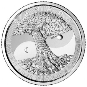 10 oz Silver RCM Tree of Life Coin 2017