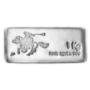1 Kilo Silver Pony Express Bar