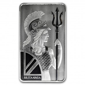 10 oz Silver Royal Mint Britannia Bar