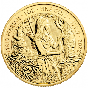 1 oz Gold Maid Marian Gold Coin 2022