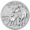1/2 oz Silver Perth Mint Lunar Ox (Series III) Coin 2021