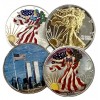 1 oz Silver American Eagle Colored Coin Pre-year